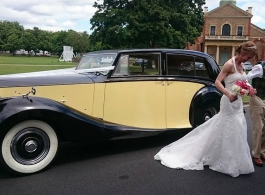 Classic Rolls Royce for weddings in London